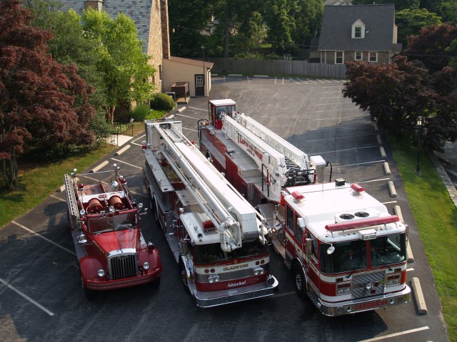 53 years of Gladwyne Fire Apparatus together for one last photo!